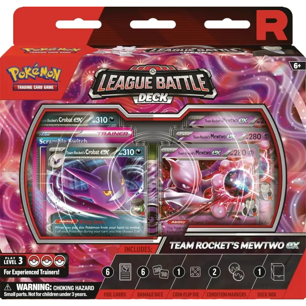 League Battle Deck - Team Rocket's Mewtwo EX - Inglés