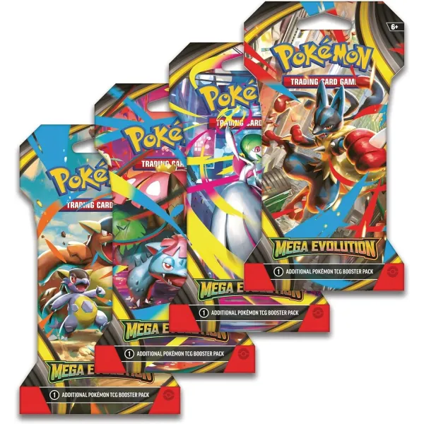 Sleeved Booster Pack - Mega Evolution - Inglés