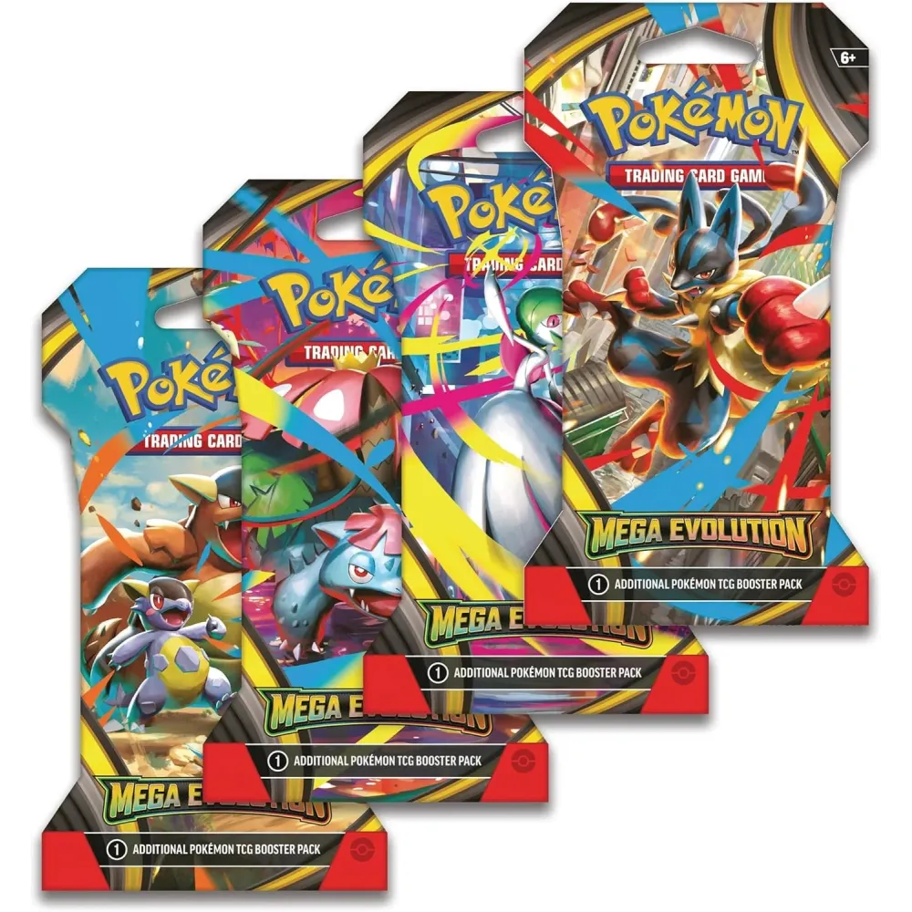 Sleeved Booster Pack - Mega Evolution - Inglés