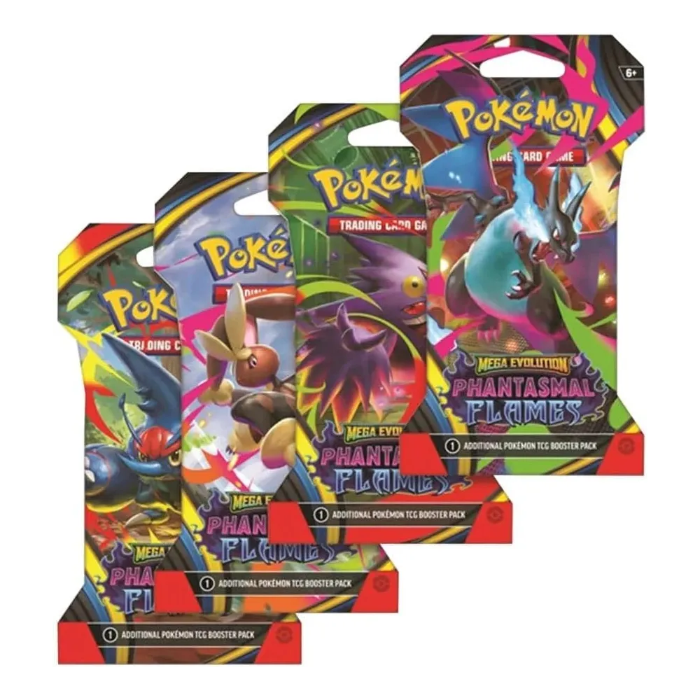 Sleeved Booster Pack - Phantasmal Flames - Inglés