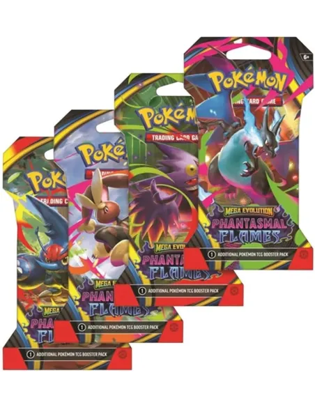 Sleeved Booster Pack - Phantasmal Flames - Inglés